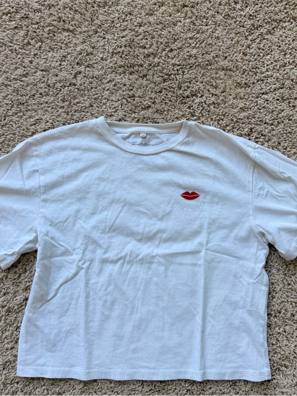 Stella McCartney Kids White Crewneck Tee